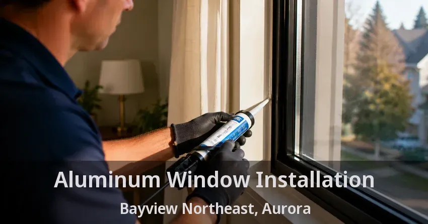 Aluminum Window Installation Bayview Northeast, Aurora - ON