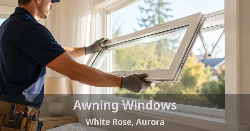 Awning Windows White Rose, Aurora - ON