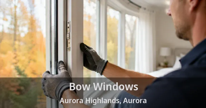 Bow Windows Aurora Highlands, Aurora - ON