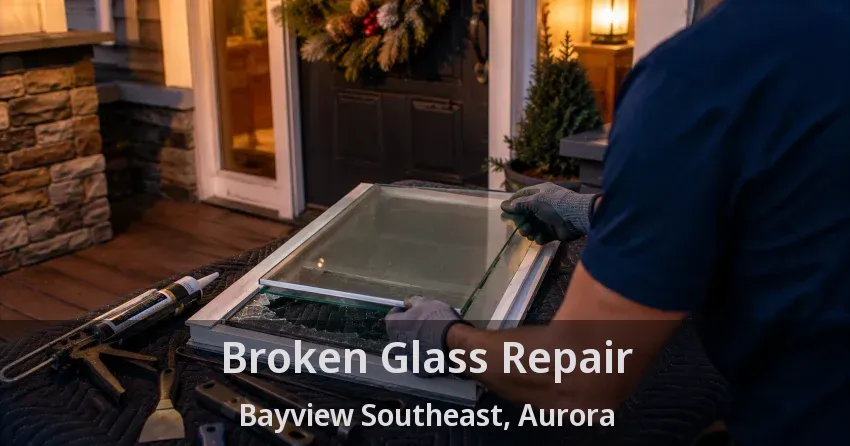 Broken Glass Repair Bayview Southeast, Aurora - ON