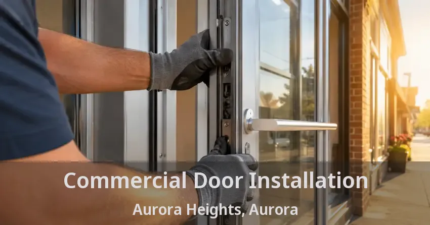 Commercial Door Installation Aurora Heights, Aurora - ON