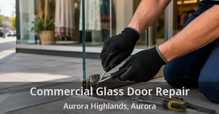 Commercial Glass Door Repair Aurora Highlands, Aurora - ON