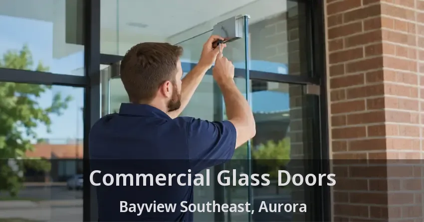 Commercial Glass Doors Bayview Southeast, Aurora - ON