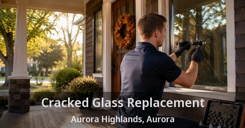 Cracked Glass Replacement Aurora Highlands, Aurora - ON