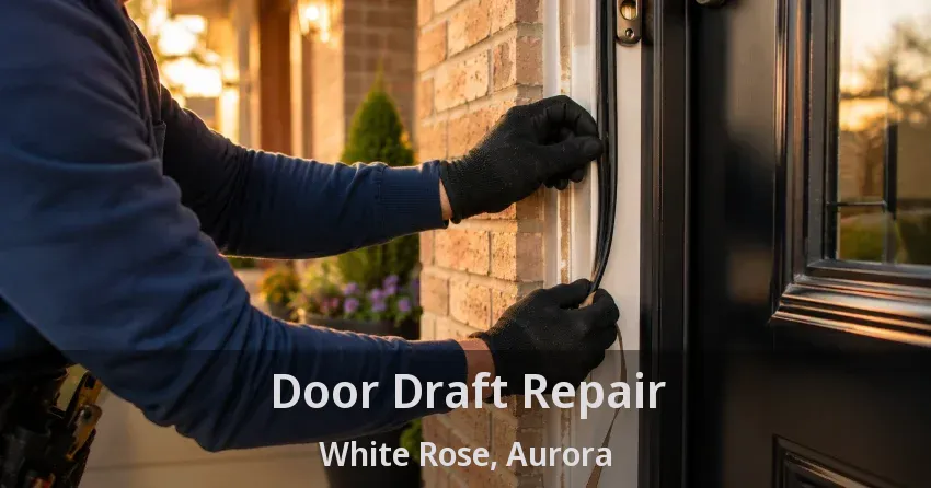 Door Draft Repair White Rose, Aurora - ON