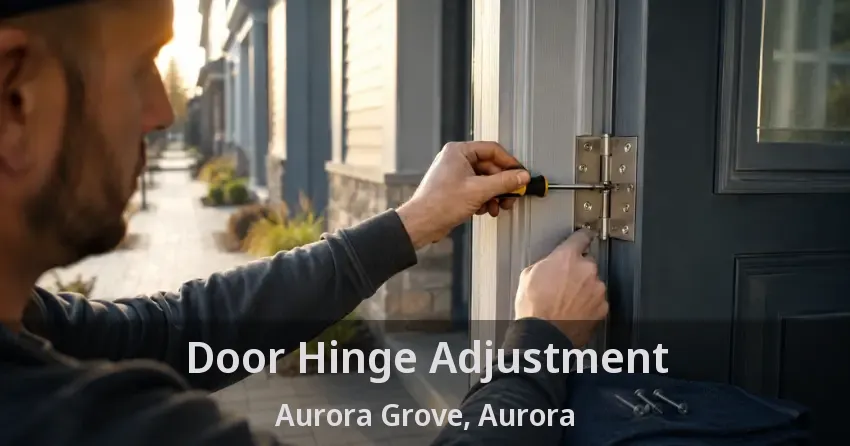 Door Hinge Adjustment Aurora Grove, Aurora - ON
