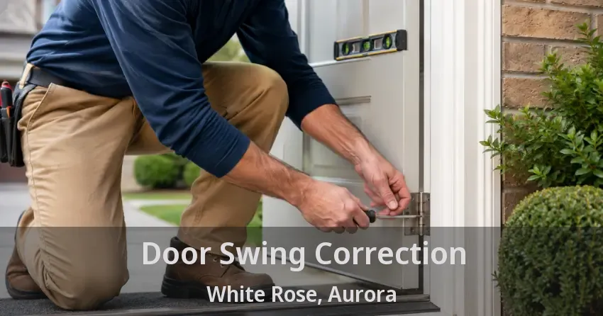 Door Swing Correction White Rose, Aurora - ON