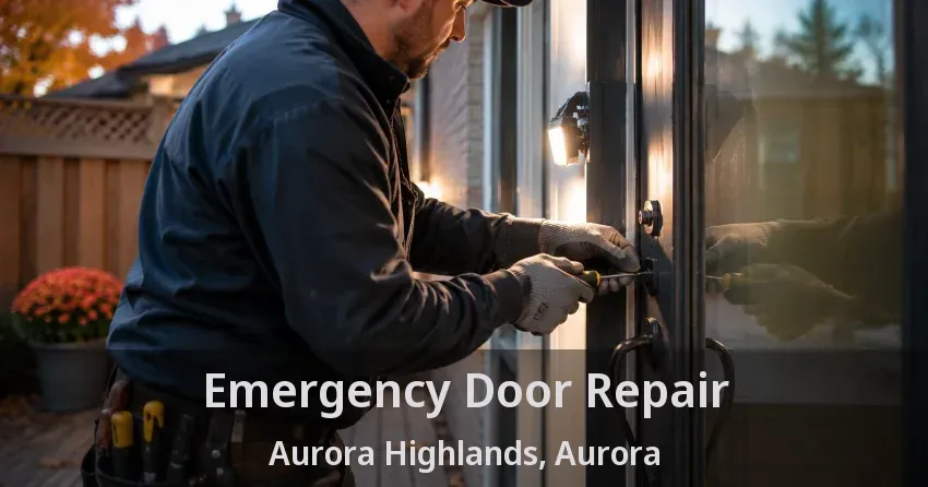 Emergency Door Repair Aurora Highlands, Aurora - ON