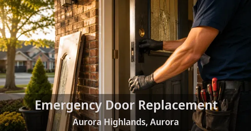 Emergency Door Replacement Aurora Highlands, Aurora - ON