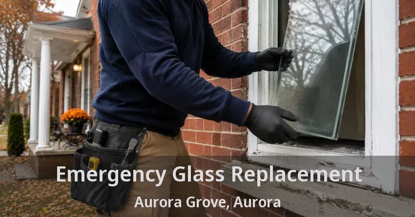 Emergency Glass Replacement Aurora Grove, Aurora - ON