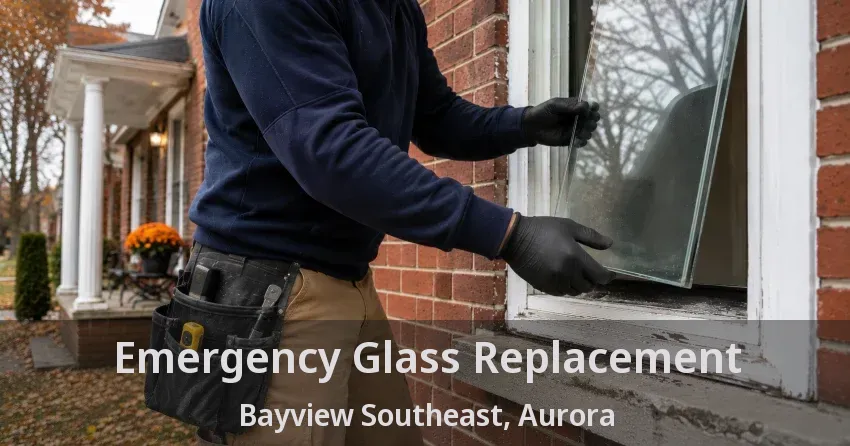 Emergency Glass Replacement Bayview Southeast, Aurora - ON