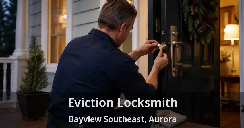 Eviction Locksmith Bayview Southeast, Aurora - ON