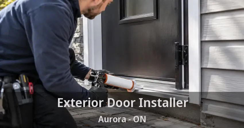 Exterior Door Installer Aurora - ON