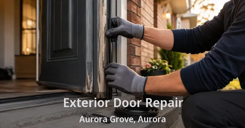 Exterior Door Repair Aurora Grove, Aurora - ON