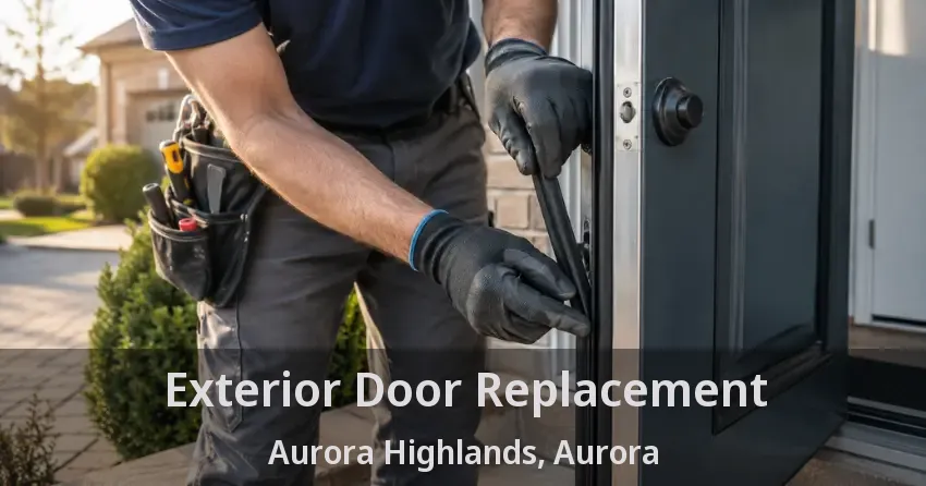 Exterior Door Replacement Aurora Highlands, Aurora - ON