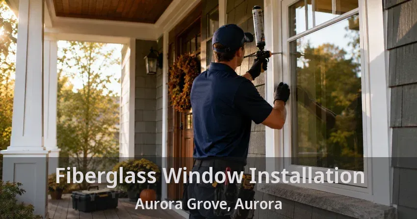 Fiberglass Window Installation Aurora Grove, Aurora - ON