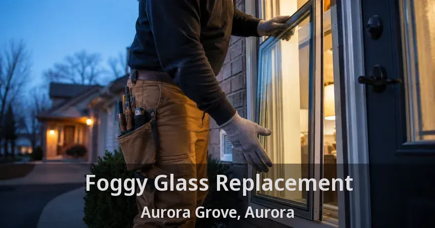 Foggy Glass Replacement Aurora Grove, Aurora - ON