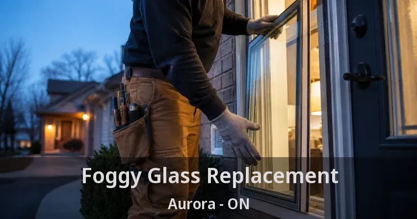 Foggy Glass Replacement Aurora - ON