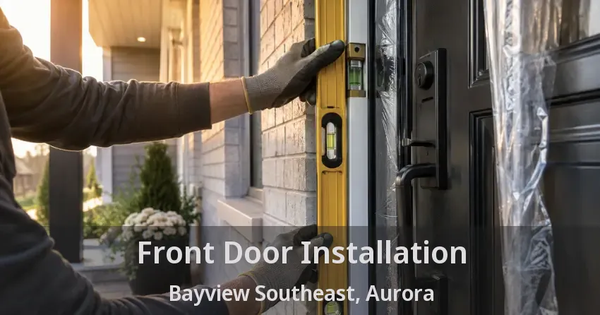 Front Door Installation Bayview Southeast, Aurora - ON