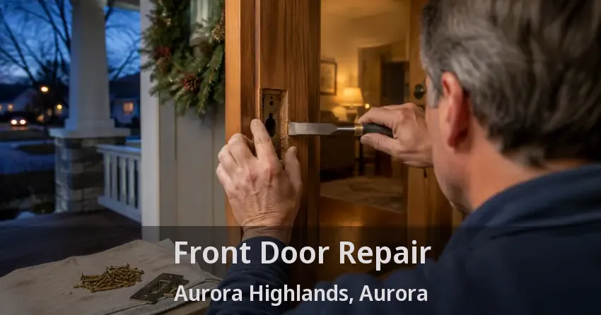 Front Door Repair Aurora Highlands, Aurora - ON