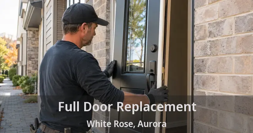 Full Door Replacement White Rose, Aurora - ON