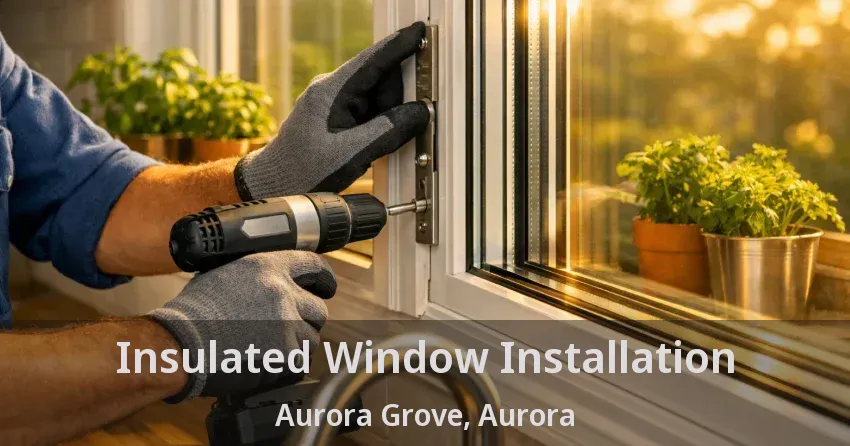 Insulated Window Installation Aurora Grove, Aurora - ON