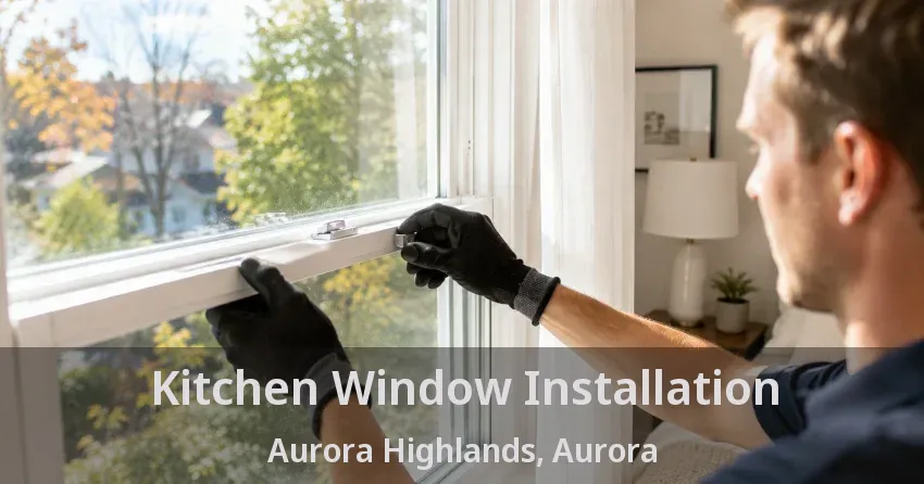 Kitchen Window Installation Aurora Highlands, Aurora - ON