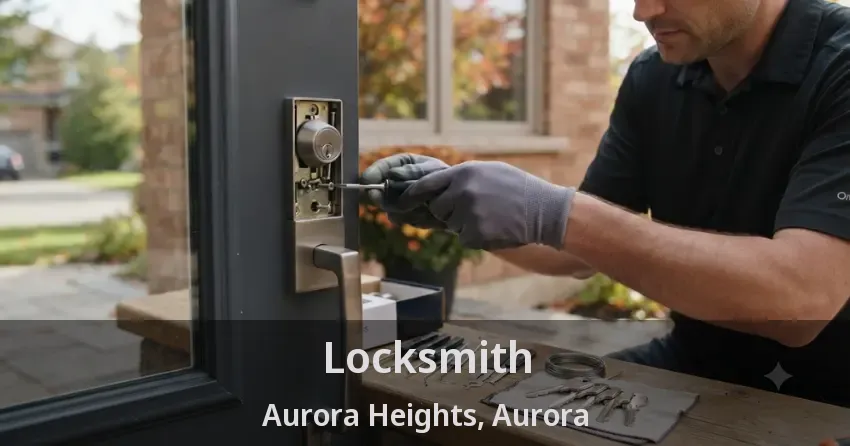 Locksmith Aurora Heights, Aurora - ON
