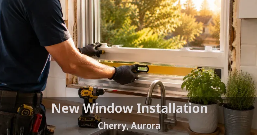 New Window Installation Cherry, Aurora - ON