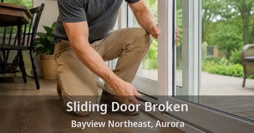 Sliding Door Broken Bayview Northeast, Aurora - ON