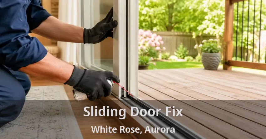 Sliding Door Fix White Rose, Aurora - ON