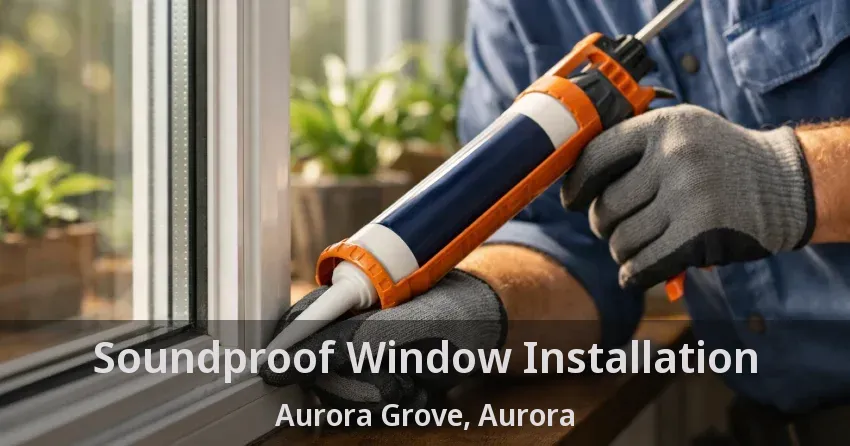 Soundproof Window Installation Aurora Grove, Aurora - ON