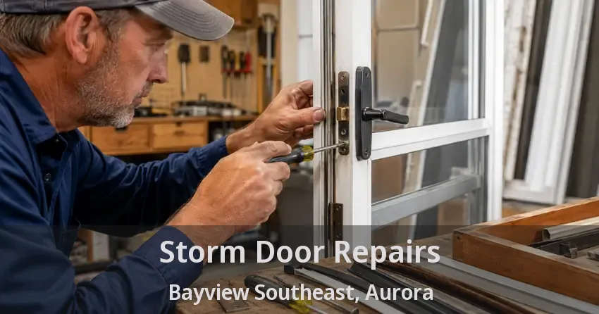 Storm Door Repairs Bayview Southeast, Aurora - ON