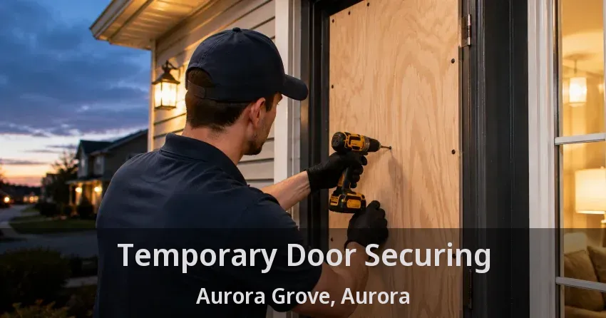 Temporary Door Securing Aurora Grove, Aurora - ON