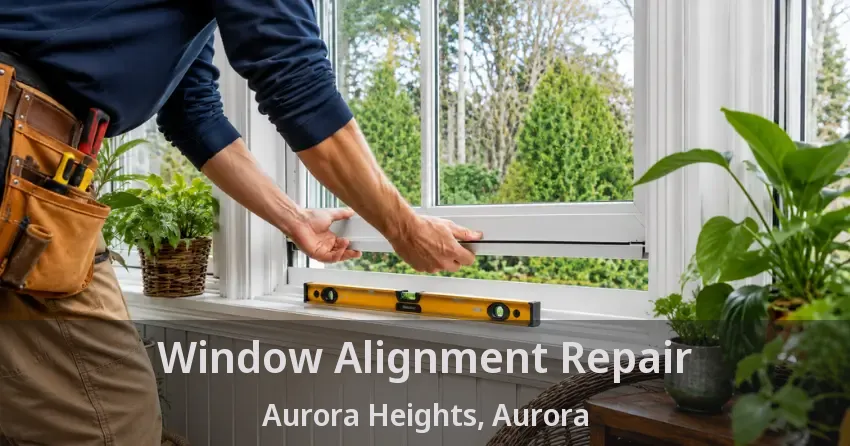 Window Alignment Repair Aurora Heights, Aurora - ON