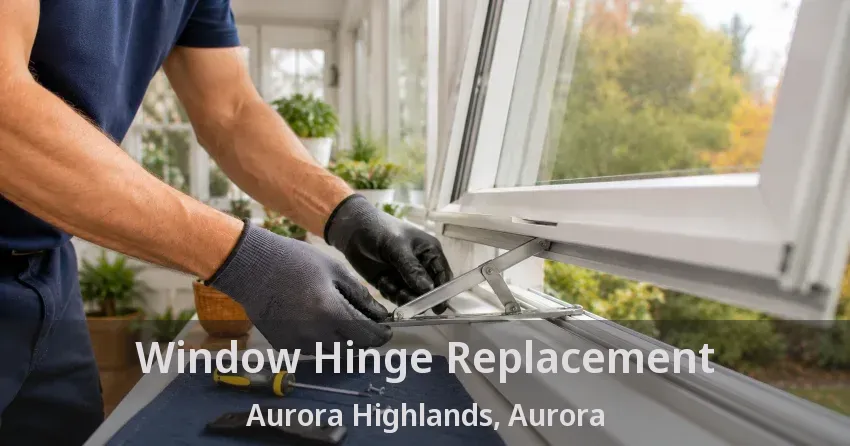 Window Hinge Replacement Aurora Highlands, Aurora - ON
