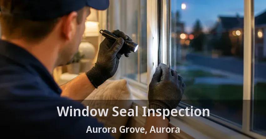 Window Seal Inspection Aurora Grove, Aurora - ON