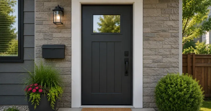 emergency door replacement White Rose, Aurora installation in progress