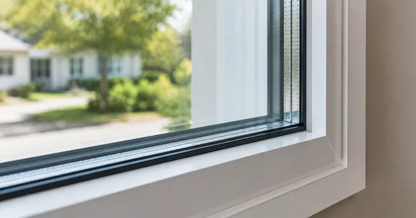 technician replacing window weatherstripping in Bayview Northeast, Aurora home